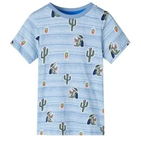 Kinder-T-Shirt, gemischte Blautöne, Größe 92. von , Kinder-T-Shirts - Ref: Foro24-12474, Preis: 8,72 €, Rabatt: %