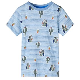 Kinder-T-Shirt, gemischte Blautöne, Größe 92. von , Kinder-T-Shirts - Ref: Foro24-12474, Preis: 8,81 €, Rabatt: %