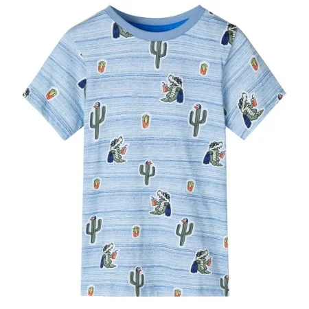 Kinder-T-Shirt, gemischte Blautöne, Größe 92. von , Kinder-T-Shirts - Ref: Foro24-12474, Preis: 8,72 €, Rabatt: %