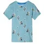 Camiseta infantil verde claro mélange 140 by , Kids T-shirts - Ref: Foro24-12483, Price: 8,72 €, Discount: %