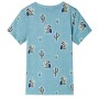 Kinder-T-Shirt in hellem meliertem Grün, Größe 116. von , Kinder-T-Shirts - Ref: Foro24-12481, Preis: 8,81 €, Rabatt: %