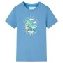 Kinder-T-Shirt in mittelblau, Größe 140. von , Kinder-T-Shirts - Ref: Foro24-12578, Preis: 7,99 €, Rabatt: %