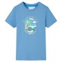 Kinder-T-Shirt in mittelblau, Größe 140. von , Kinder-T-Shirts - Ref: Foro24-12578, Preis: 8,07 €, Rabatt: %