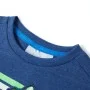 Dunkelblaues Melange-Kinder-T-Shirt 140 von , Kinder-T-Shirts - Ref: Foro24-12488, Preis: 8,32 €, Rabatt: %