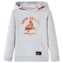 Sudadera infantil con capucha gris y naranja 92 by , Kids T-shirts - Ref: Foro24-12779, Price: 12,74 €, Discount: %