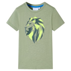 Camiseta infantil caqui claro 104 by , Kids T-shirts - Ref: Foro24-12125, Price: 8,28 €, Discount: %