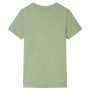 Camiseta infantil caqui claro 128 de , Camisetas para niños - Ref: Foro24-12127, Precio: 8,28 €, Descuento: %