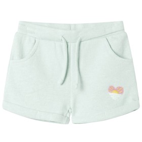 Pantalones cortos infantiles con cordón verde menta claro mixto 92 by , kids pants - Ref: Foro24-10974, Price: 10,61 €, Disco...