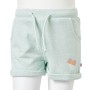 Pantalones cortos infantiles con cordón verde menta claro mixto 92 by , kids pants - Ref: Foro24-10974, Price: 10,61 €, Disco...