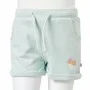 Pantalones cortos infantiles con cordón verde menta claro mixto 116 by , kids pants - Ref: Foro24-10976, Price: 10,50 €, Disc...