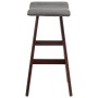 Küchenhocker 2 Einheiten aus dunkelgrauem Stoff von vidaXL, Küchenhocker - Ref: Foro24-249583, Preis: 101,75 €, Rabatt: %