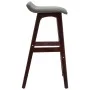 Kitchen stools 2 units dark gray fabric by vidaXL, Kitchen stools - Ref: Foro24-249583, Price: 100,50 €, Discount: %