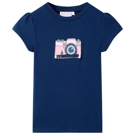 Camiseta infantil azul marino 140 by , Kids T-shirts - Ref: Foro24-10473, Price: 8,45 €, Discount: %