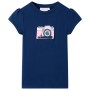 Kinder-T-Shirt in Marineblau, Größe 140. von , Kinder-T-Shirts - Ref: Foro24-10473, Preis: 8,54 €, Rabatt: %