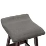 Taburetes de cocina 2 unidades tela gris oscuro de vidaXL, Taburetes de cocina - Ref: Foro24-249583, Precio: 100,50 €, Descue...