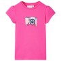 Dunkelrosa Kinder-T-Shirt, Größe 128. von , Kinder-T-Shirts - Ref: Foro24-10467, Preis: 8,54 €, Rabatt: %