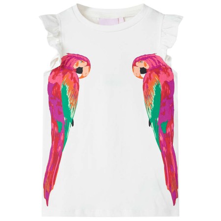 Camiseta infantil color crudo 128 by , Kids T-shirts - Ref: Foro24-10562, Price: 8,60 €, Discount: %
