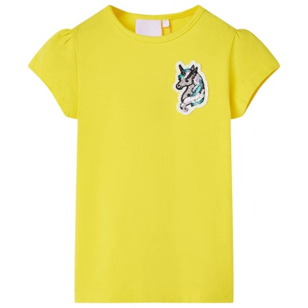 Kinder T-Shirt in leuchtendem Gelb, Größe 92. von , Kinder-T-Shirts - Ref: Foro24-10789, Preis: 8,60 €, Rabatt: %