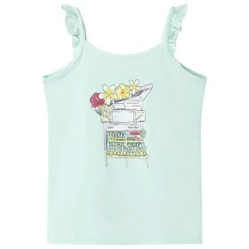 Camiseta de tirantes infantil verde menta claro 116 by , Kids T-shirts - Ref: Foro24-10796, Price: 8,45 €, Discount: %