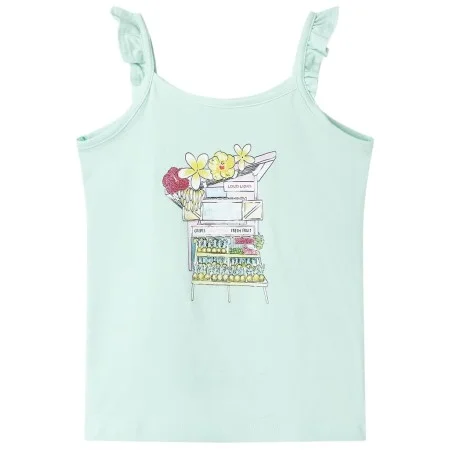 Camiseta de tirantes infantil verde menta claro 116 by , Kids T-shirts - Ref: Foro24-10796, Price: 8,45 €, Discount: %