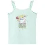 Camiseta de tirantes infantil verde menta claro 116 by , Kids T-shirts - Ref: Foro24-10796, Price: 8,45 €, Discount: %