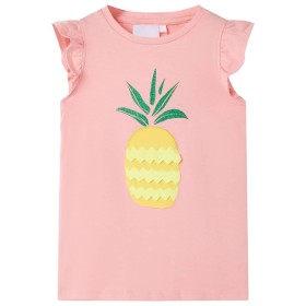 Kinder-T-Shirt in Rosa, Größe 116 von , Kinder-T-Shirts - Ref: Foro24-11276, Preis: 8,81 €, Rabatt: %