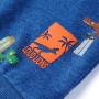 Kinder-Sweatshirt in dunkelblau meliert, Größe 92. von , Kinder-T-Shirts - Ref: Foro24-12249, Preis: 11,40 €, Rabatt: %