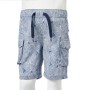 Pantalones cortos infantiles con cordón azul oscuro 128 by , kids pants - Ref: Foro24-12602, Price: 10,14 €, Discount: %