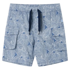 Pantalones cortos infantiles con cordón azul oscuro 104 by , kids pants - Ref: Foro24-12600, Price: 10,14 €, Discount: %