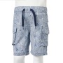 Pantalones cortos infantiles con cordón azul oscuro 104 by , kids pants - Ref: Foro24-12600, Price: 10,14 €, Discount: %