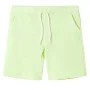 Pantalón corto infantil con cordón amarillo neón 92 de , Pantalones de niños - Ref: Foro24-12614, Precio: 9,44 €, Descuento: %