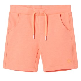 Kurze Kinderhose mit neonorangefarbenem Kordelzug, Größe 104. von , Kinderhosen - Ref: Foro24-12060, Preis: 10,55 €, Rabatt: %
