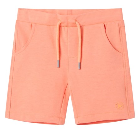 Pantalón corto infantil con cordón naranja neón 104 by , kids pants - Ref: Foro24-12060, Price: 10,55 €, Discount: %