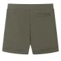 Pantalones cortos infantiles con cordón caqui oscuro 128 de , Pantalones de niños - Ref: Foro24-12202, Precio: 9,29 €, Descue...