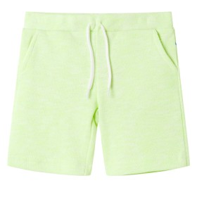 Kurze Kinderhose mit neon-gelbem Kordelzug, Größe 116. von , Kinderhosen - Ref: Foro24-12616, Preis: 9,53 €, Rabatt: %