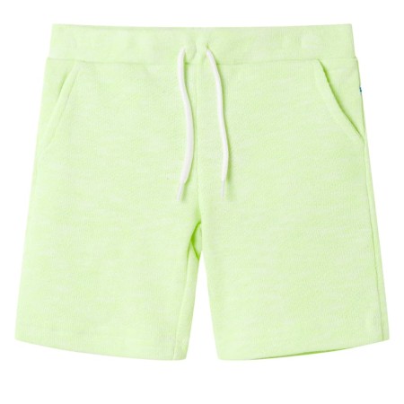 Kurze Kinderhose mit neon-gelbem Kordelzug, Größe 116. von , Kinderhosen - Ref: Foro24-12616, Preis: 9,53 €, Rabatt: %