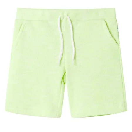 Pantalón corto infantil con cordón amarillo neón 116 de , Pantalones de niños - Ref: Foro24-12616, Precio: 9,44 €, Descuento: %