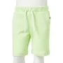 Pantalón corto infantil con cordón amarillo neón 116 de , Pantalones de niños - Ref: Foro24-12616, Precio: 9,44 €, Descuento: %