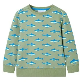 Kinder-Sweatshirt in hellem Khaki, Größe 92. von , Kinder-T-Shirts - Ref: Foro24-12294, Preis: 11,77 €, Rabatt: %