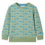 Kinder-Sweatshirt in hellem Khaki, Größe 116. von , Kinder-T-Shirts - Ref: Foro24-12296, Preis: 11,89 €, Rabatt: %
