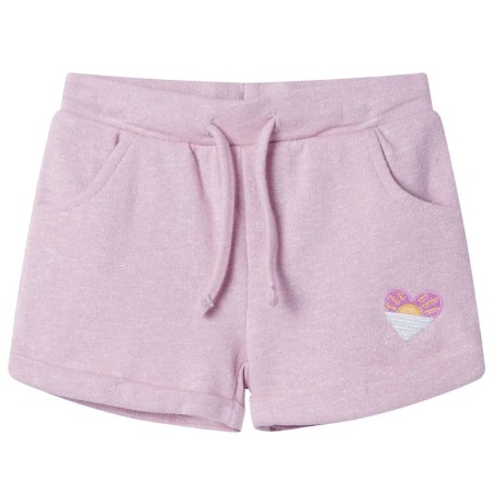 Pantalones cortos infantiles con cordón color lila mixto 92 by , kids pants - Ref: Foro24-10969, Price: 10,61 €, Discount: %