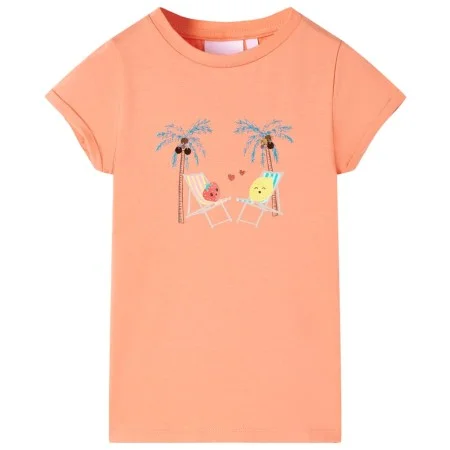 Peach children's t-shirt 140 by , Kids T-shirts - Ref: Foro24-11018, Price: 8,19 €, Discount: %