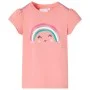 Hellkorallenfarbenes Kinder-T-Shirt 92 von , Kinder-T-Shirts - Ref: Foro24-11114, Preis: 8,19 €, Rabatt: %