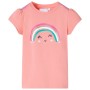 Hellkorallenfarbenes Kinder-T-Shirt 116 von , Kinder-T-Shirts - Ref: Foro24-11116, Preis: 8,28 €, Rabatt: %