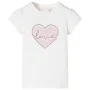Camiseta infantil color crudo 140 de , Camisetas para niños - Ref: Foro24-10483, Precio: 8,45 €, Descuento: %
