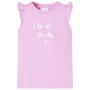 Children's lilac ruffle sleeve t-shirt 116 by , Kids T-shirts - Ref: Foro24-10506, Price: 8,28 €, Discount: %