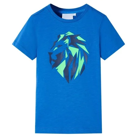 Camiseta infantil azul 104 de , Camisetas para niños - Ref: Foro24-12120, Precio: 8,19 €, Descuento: %