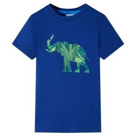Dunkelblaues Kinder-T-Shirt 104 von , Kinder-T-Shirts - Ref: Foro24-12285, Preis: 8,06 €, Rabatt: %