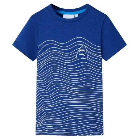 Dunkelblaues Kinder-T-Shirt 92 von , Kinder-T-Shirts - Ref: Foro24-12309, Preis: 8,12 €, Rabatt: %