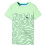 Camiseta infantil verde neón 116 de , Camisetas para niños - Ref: Foro24-12316, Precio: 8,20 €